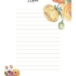 Garden Whispers Notepad
