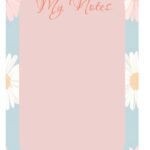 Serene Thoughts Notepad