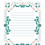 Vintage Grace Notepad